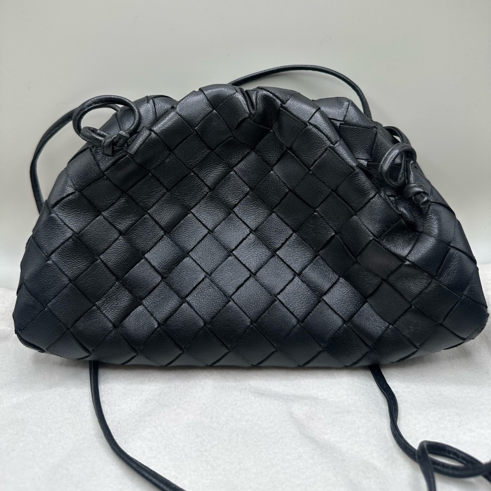 BOTTEGA VENETA 
Nappa Intrecciato The Mini Pouch